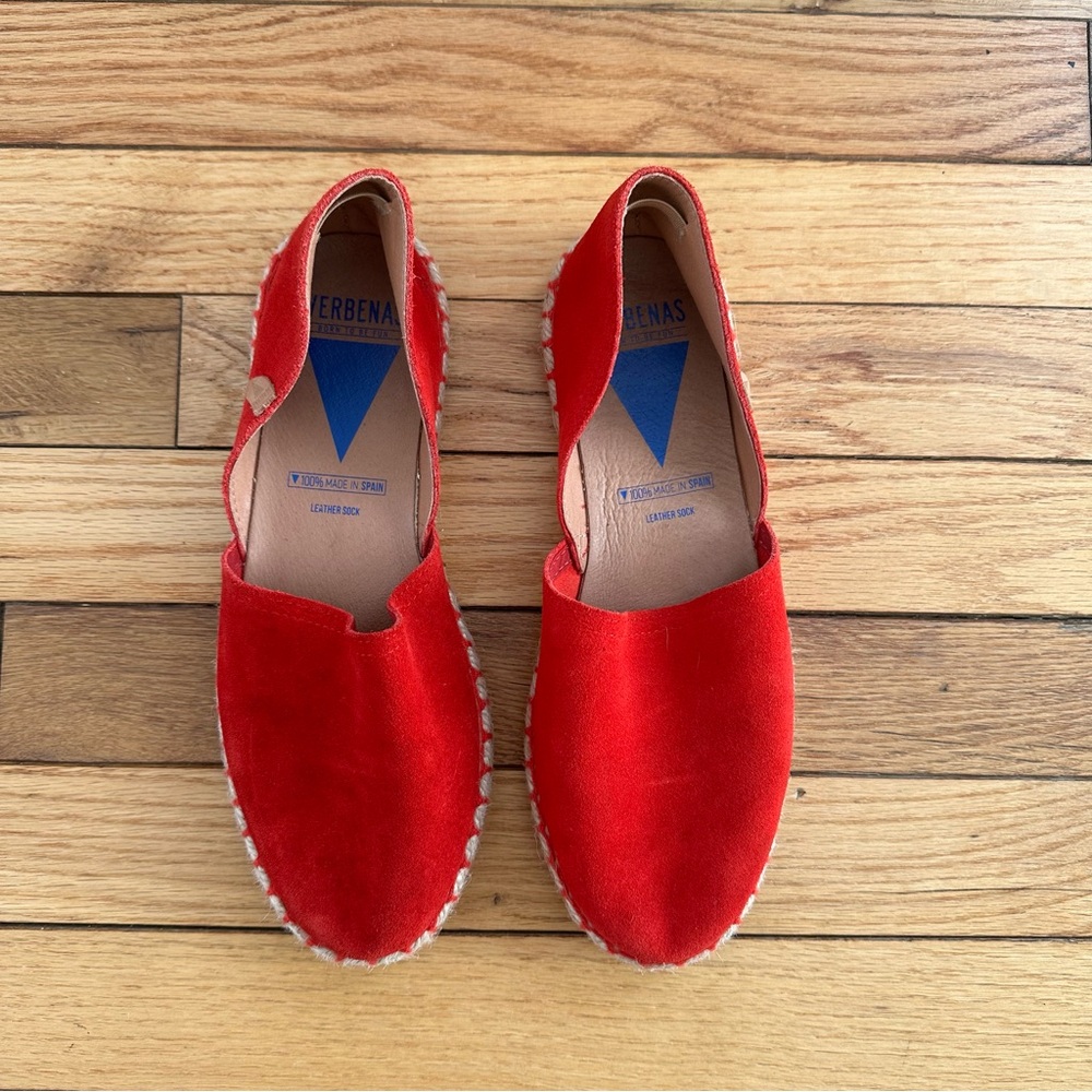Verbenas Carmen Red Espadrilles
